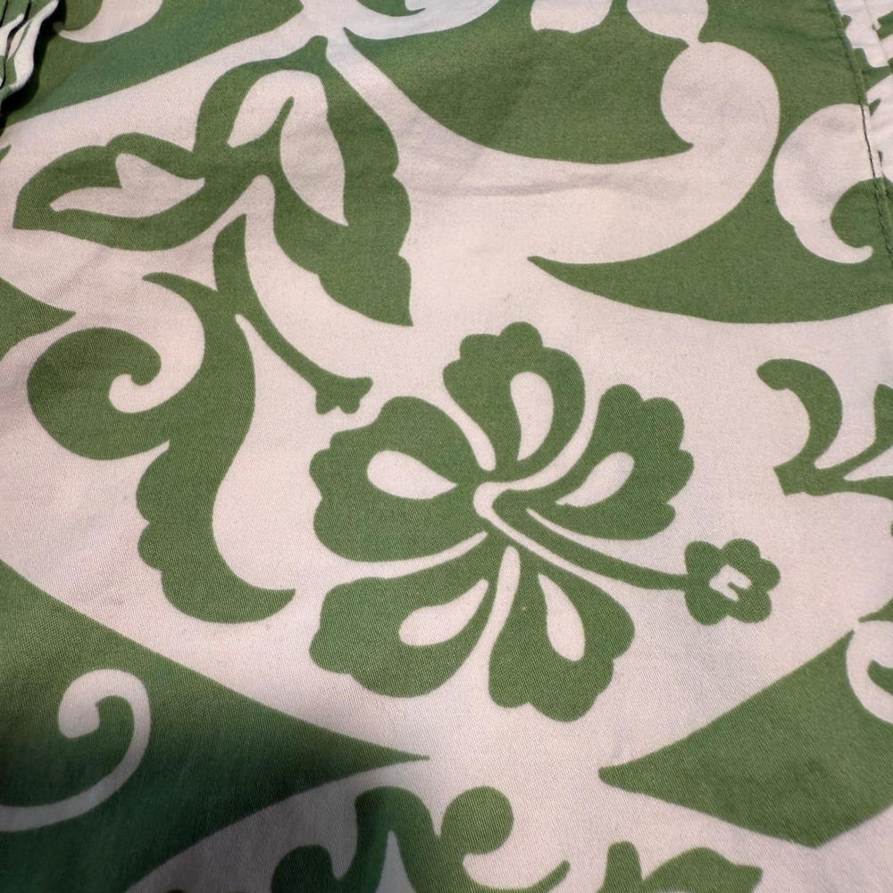 VTG '05 Y2K Old Navy Tropical Floral Skirt Size 14‎ Green White Whimsical Fairy - Picture 8 of 12